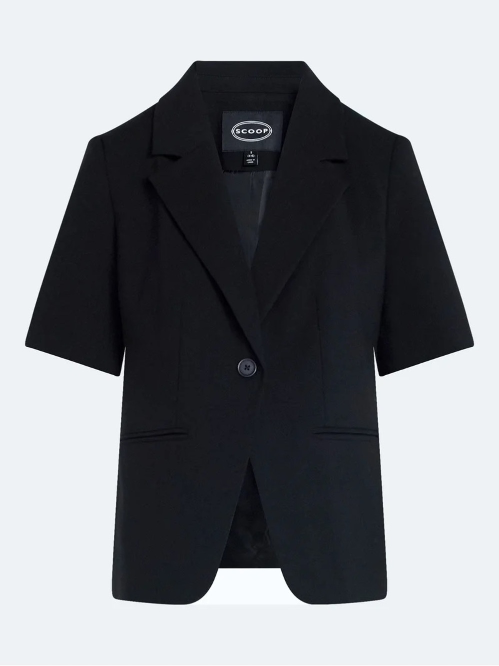 Short sleeve blazer